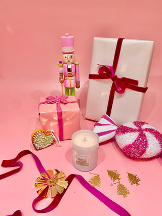 Christmas Tree Gold Candle Mobile