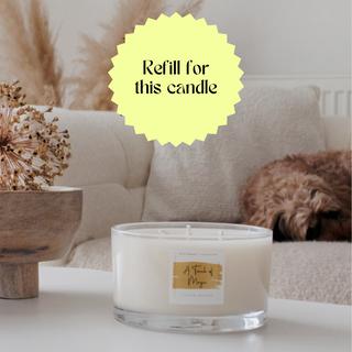 Large Three Wick Candle Refill