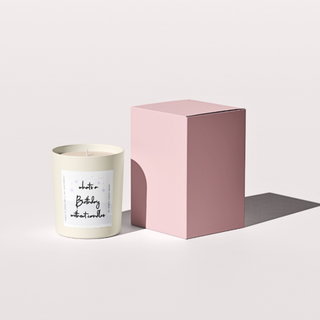 'What's a birthday without candles' Slogan Scented Candle