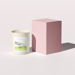 Pear & Freesia Double Wick Candle