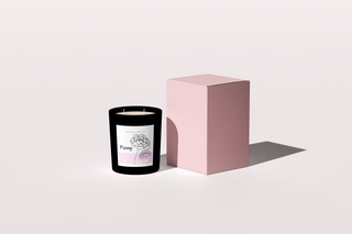 Peony & Blush Suede Double Wick Candle