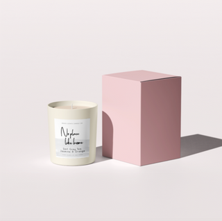 'No Place Like Home' Earl Grey Tea, Orange Blossom and Jasmine Scented Candle