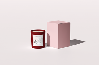 [Seconds Sale] Apple & Cinnamon Scented Soy Double Wick Candle