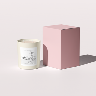Tonka & Tobacco Flower Double Wick Candle
