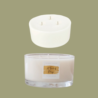 Large Three Wick Candle Refill