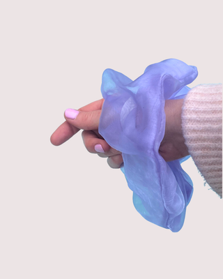Large Organza Scrunchie