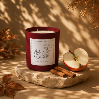 Apple & Cinnamon Double Wick Candle