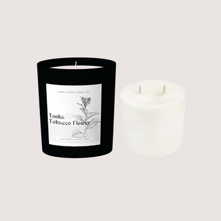 Black Refill Bundle - Medium Candle