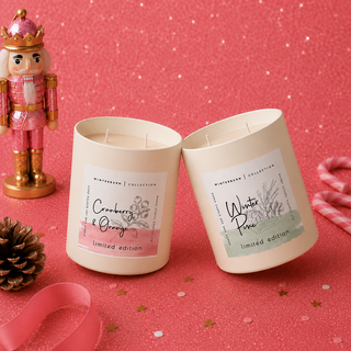 Winter Pine & Cranberry & Orange Gift Set Bundle