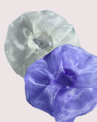 Large Organza Scrunchie