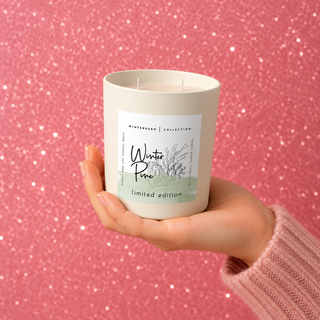 Winter Pine Double Wick Candle