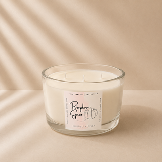 Pumpkin Spice Three Wick Candle