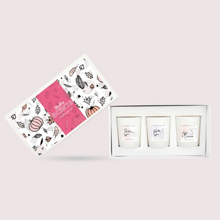 Autumn Candle Trio Discovery Gift Set