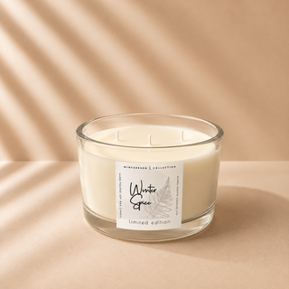 Winter Spice Three Wick Candle